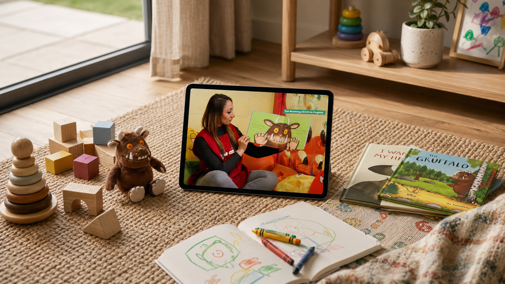 Bromley Children Project branded mockup