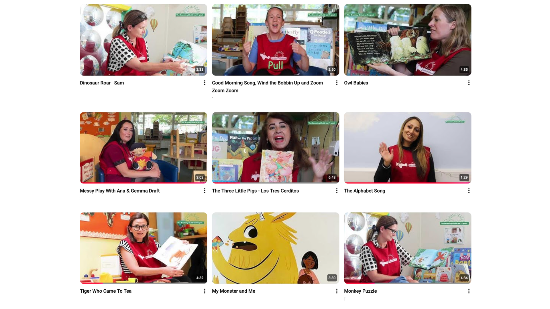 Familiar faces, BCP staff in videos