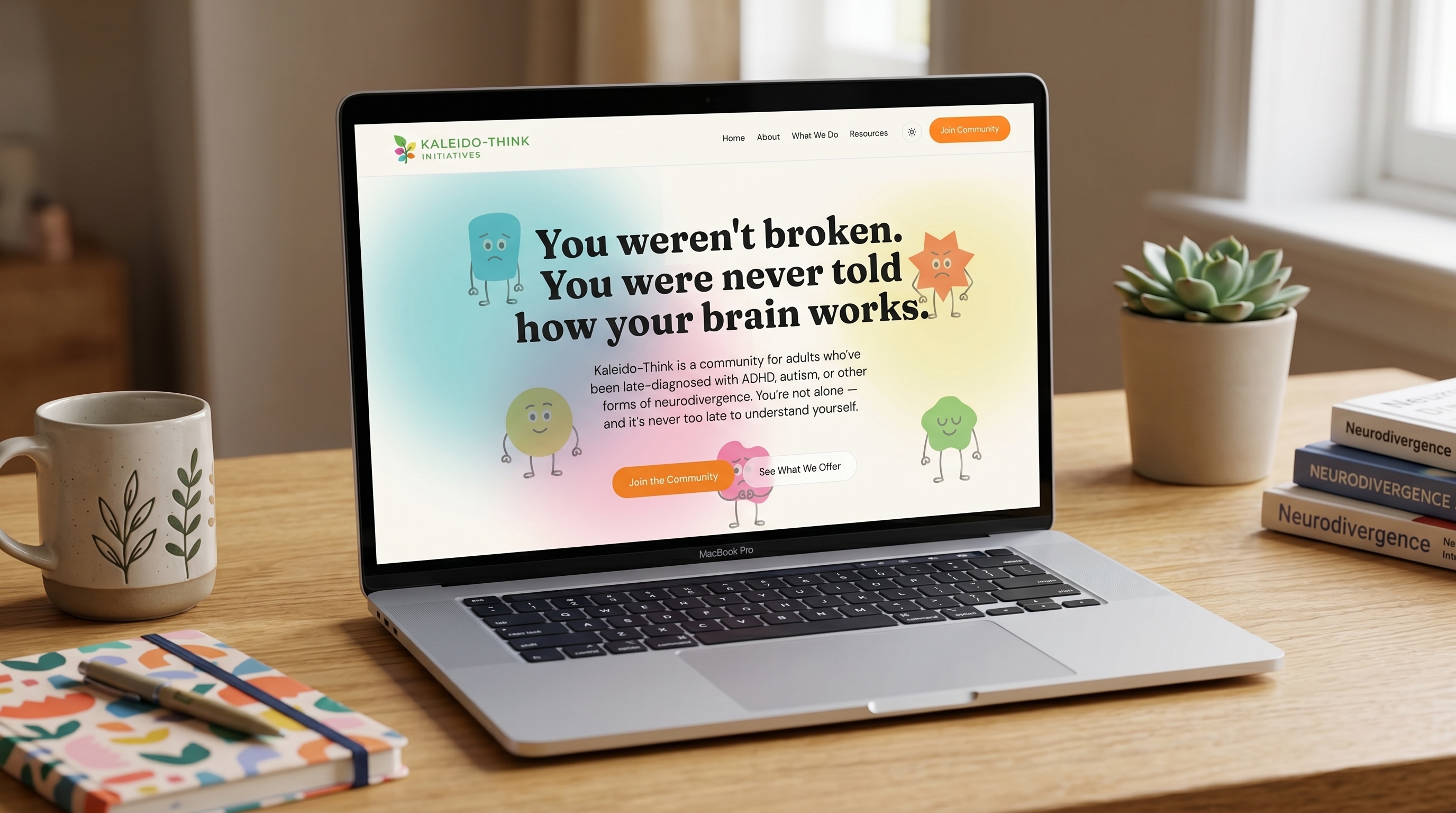 KaleidoThink website homepage